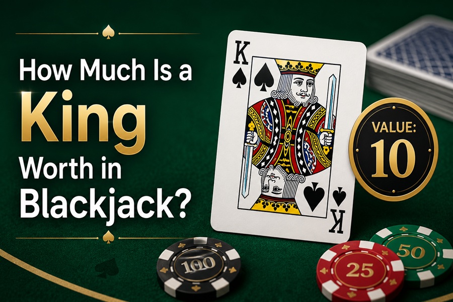 How Much Is a King Worth in Blackjack? The 10-Value Card Rule (and the Costly Mistakes Around It)