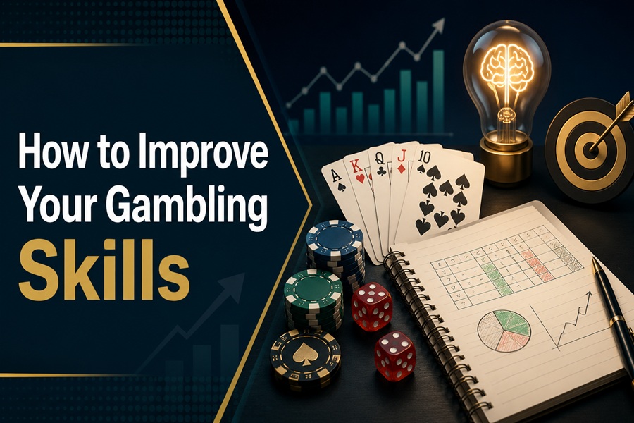 How to Improve Your Gambling Skills: The Edge, Bankroll & Discipline Framework Sharp Players Actually Use